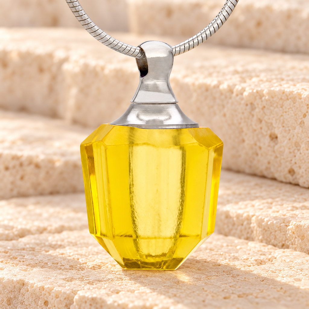 Glass Locket Morning Sun Keepsake Jewelry — main — evr2031