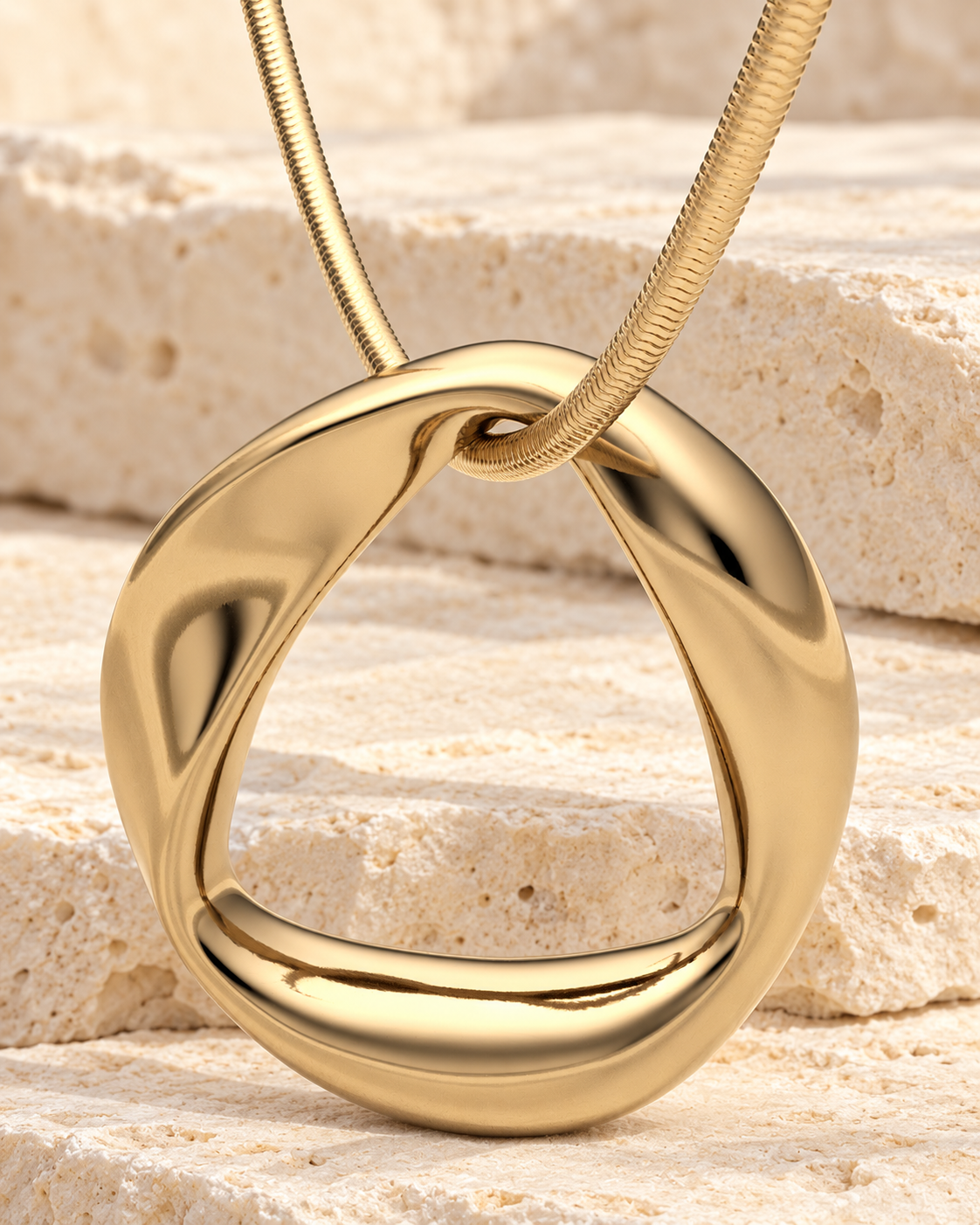 14K Gold Helix Round Forever Sealed Memorial Jewelry — main — evr20020kgfs