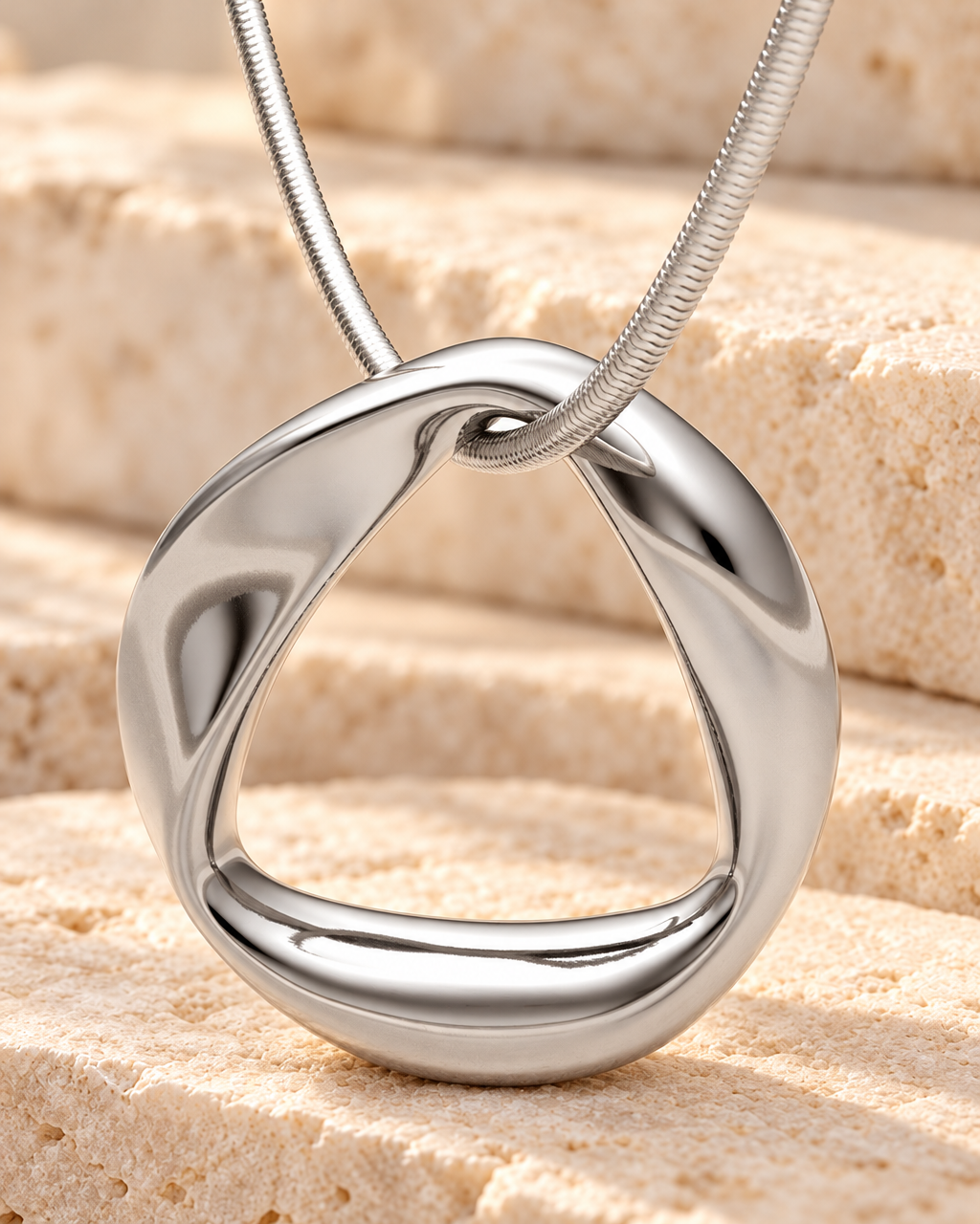 14K White Gold Helix Round Forever Sealed Memorial Jewelry — main — evr20020wgfs