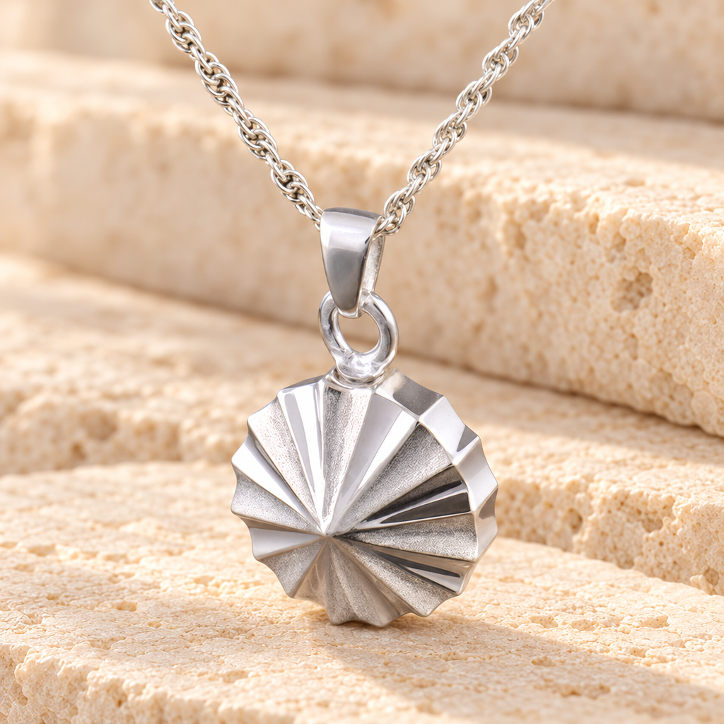 Sterling Silver Pinwheel Cremation Keepsake — main — evr869ss