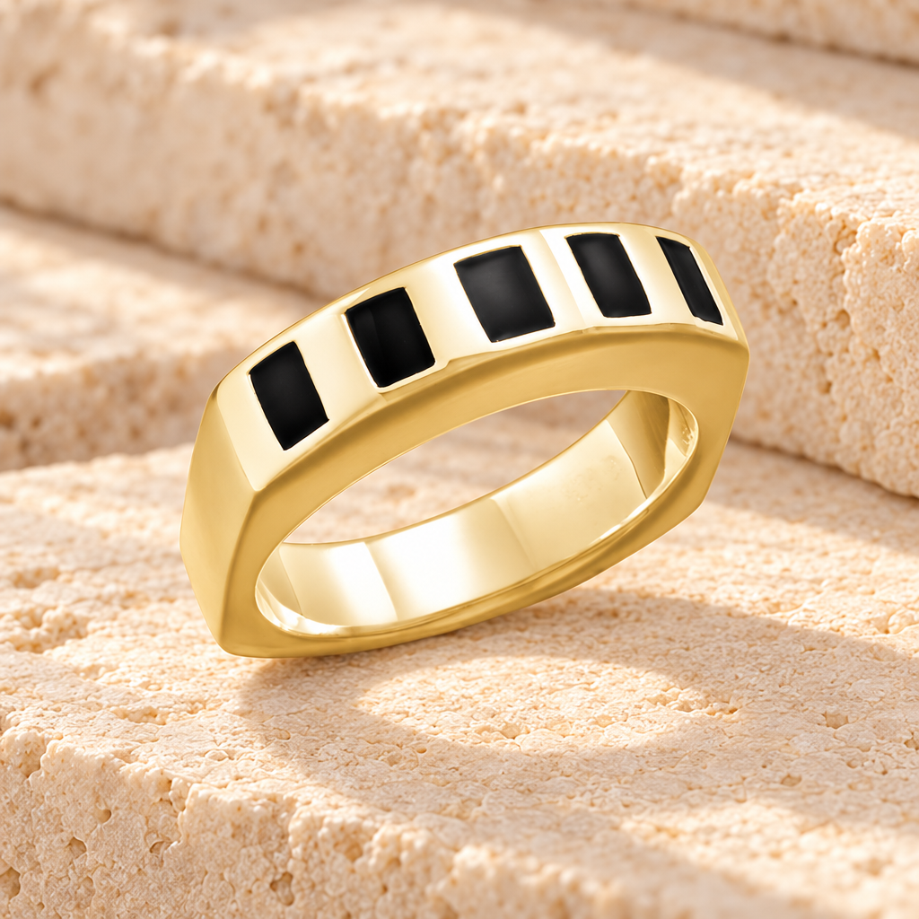 Women's 14k Gold Pledge Cremation Ring — main — evr6354wkg