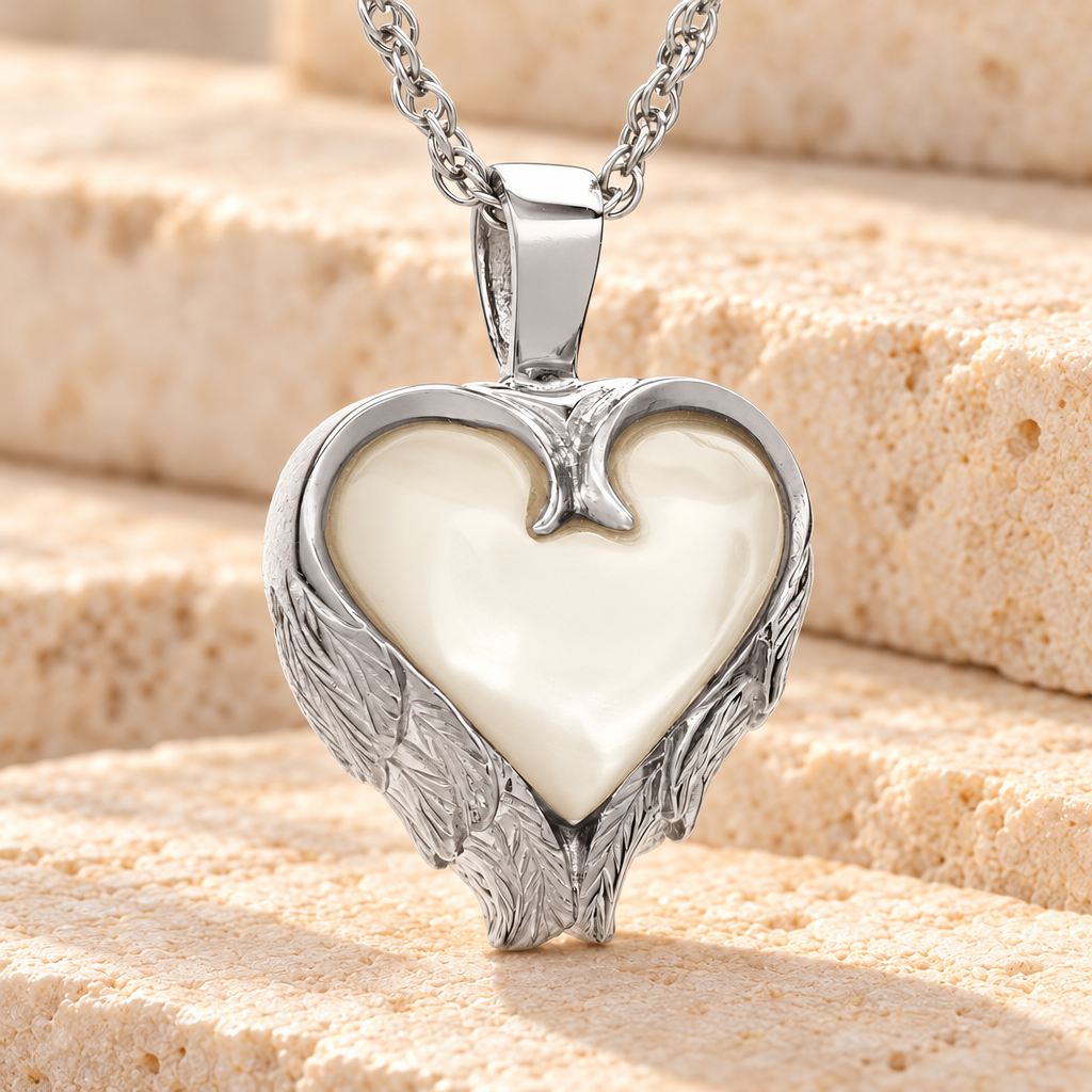 Sterling Silver Innocent Heart Memorial Locket — main — evr980ss