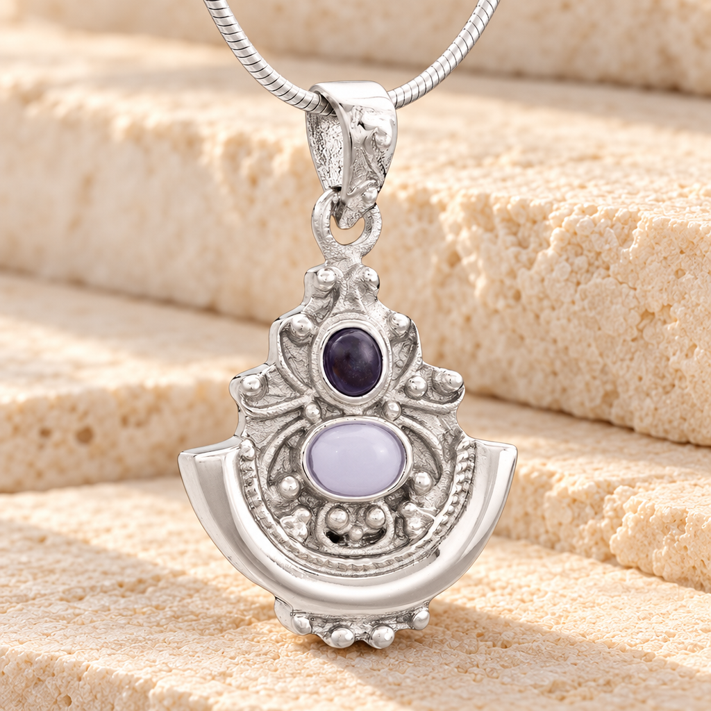 Silver Royalty Cremation Jewelry — main — evr6517ss