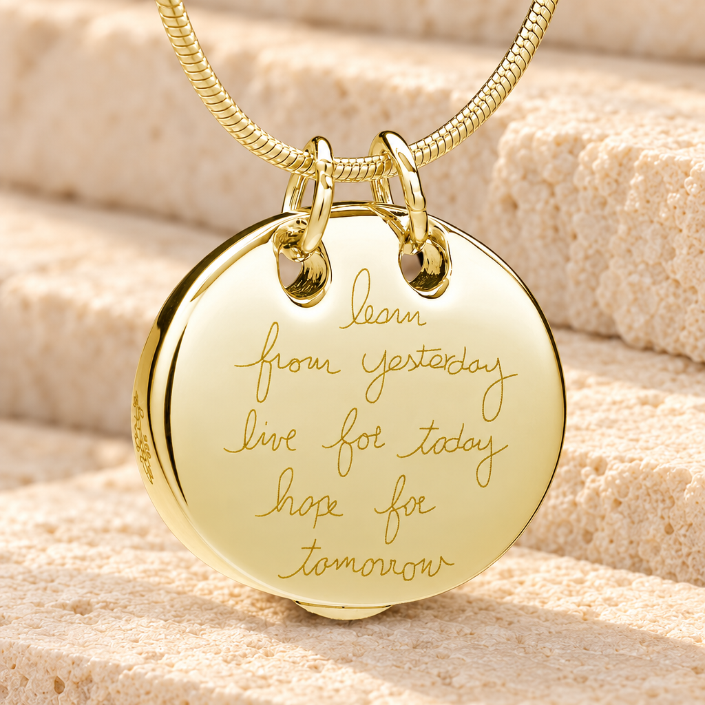 Gold Plated Wisdom Memorial Jewelry — main — evr6390g