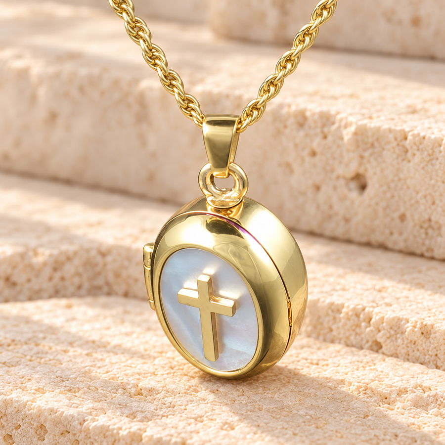 14K Plated Sanctity Memorial Locket