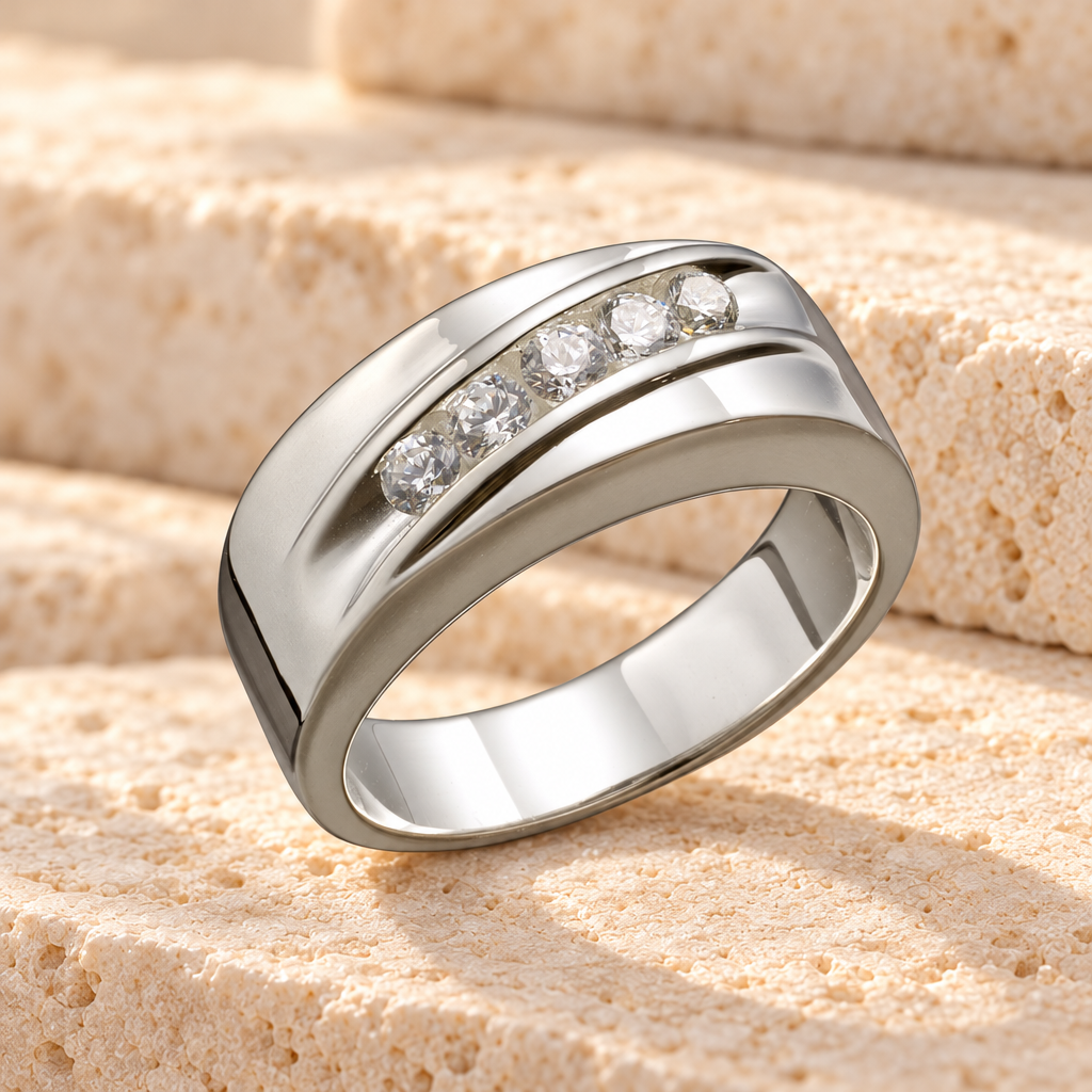 Men's 14k White Gold Wondrous Memorial Ring — main — evr6355wg