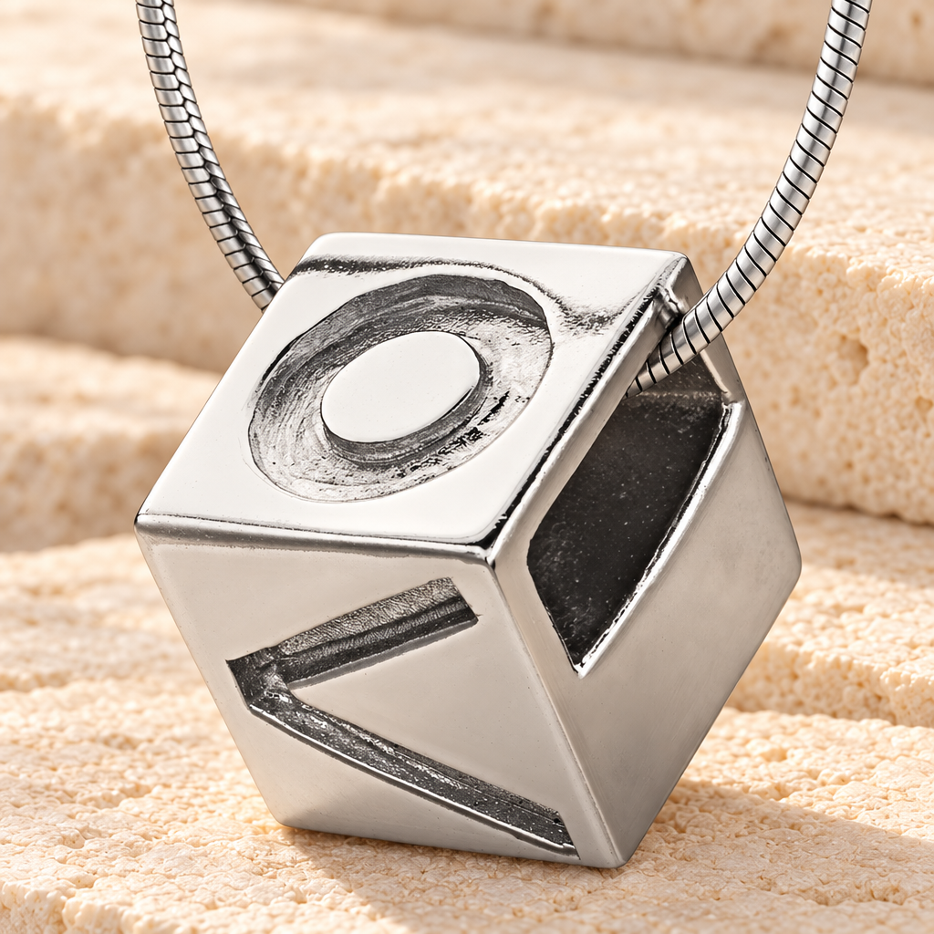 Silver Box of Love Cremation Jewelry — main — evr6519ss