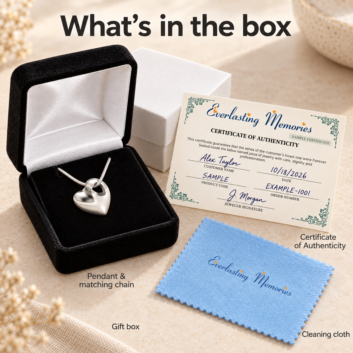 Small Candid Heart Forever Sealed Jewelry — whats in box — evr6227sfs
