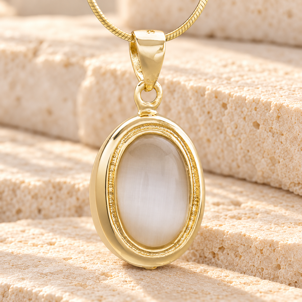 Gold Plated Passionate Cremation Jewelry — main — evr6477g