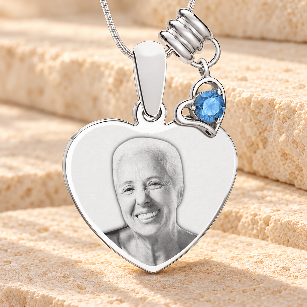 December Heart Photo Engraved Stainless — main — evr6402dec