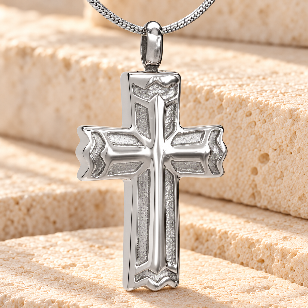 Rosedale Cross Keepsake Urn Jewelry — main product image