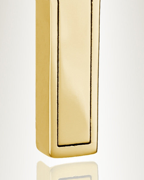 Gold Plated Dependable Cross Keepsake Urn Jewelry