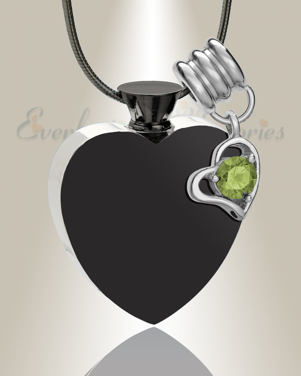 Stainless August Everlasting Journey Urn Pendant