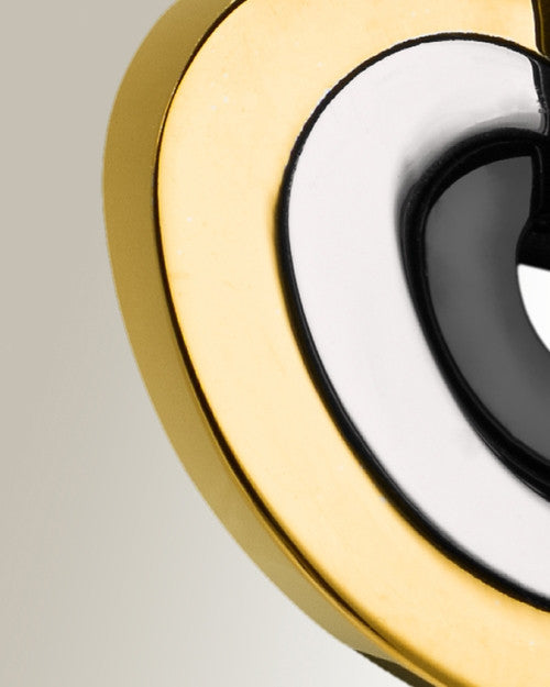 Gold and Stainless Sincere Heart Urn Pendant