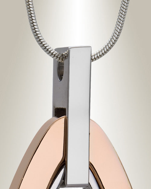Rose Gold Drop of Hope Cremation Jewelry