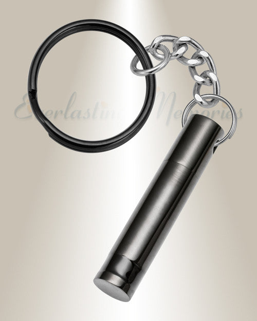 Black Hero Urn Keychain