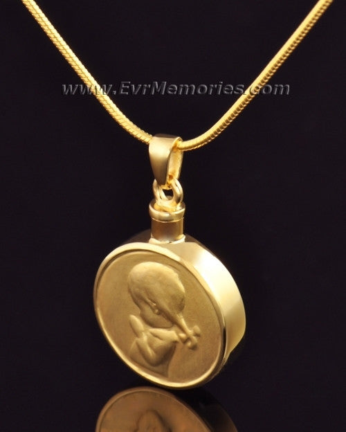 Gold Vermeil "Girl" Jewelry Urn