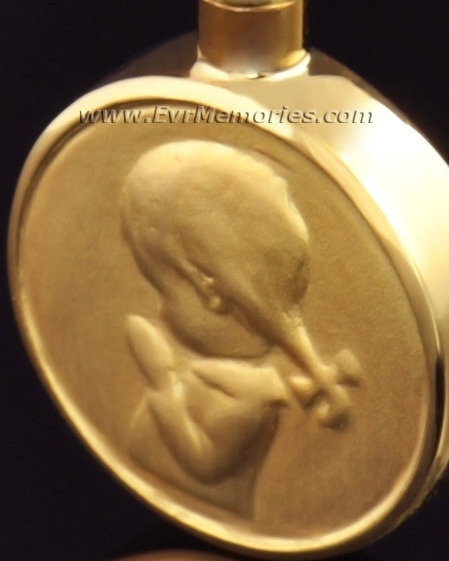 Gold Vermeil "Girl" Jewelry Urn
