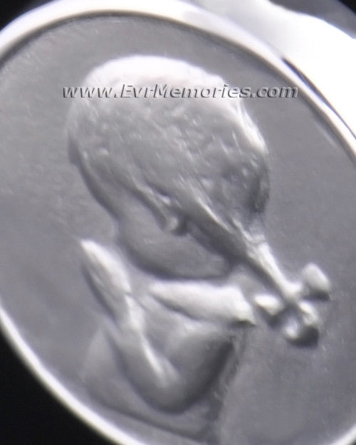 Sterling Silver "Girl" Funeral Jewelry