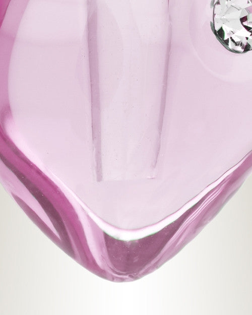 Glass Locket Poppy Heart Memorial Jewelry