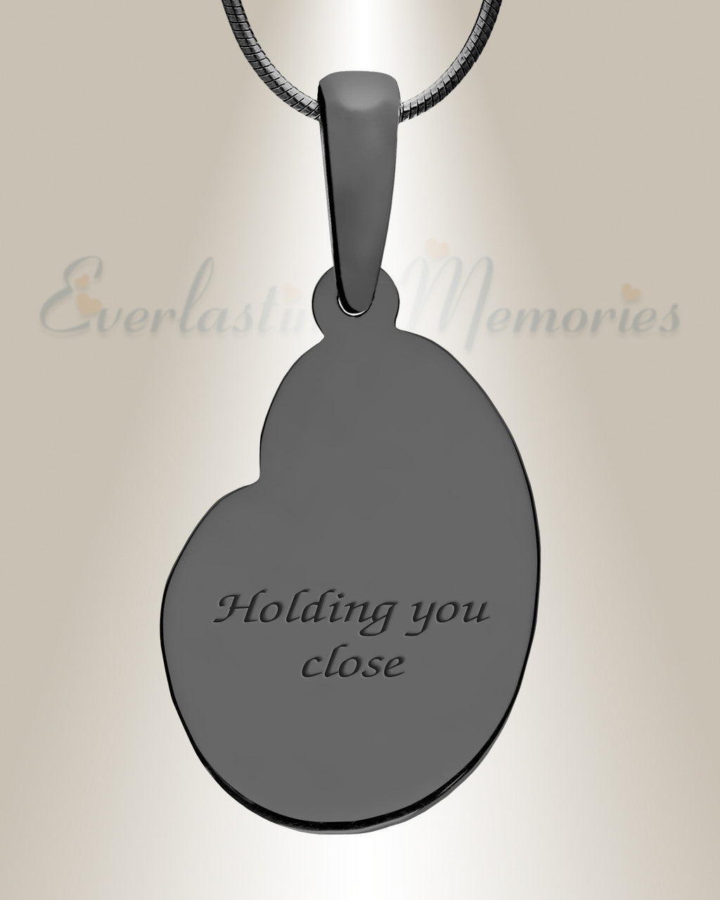 Beloved Black Finish with Carob Ash Resin Jewelry