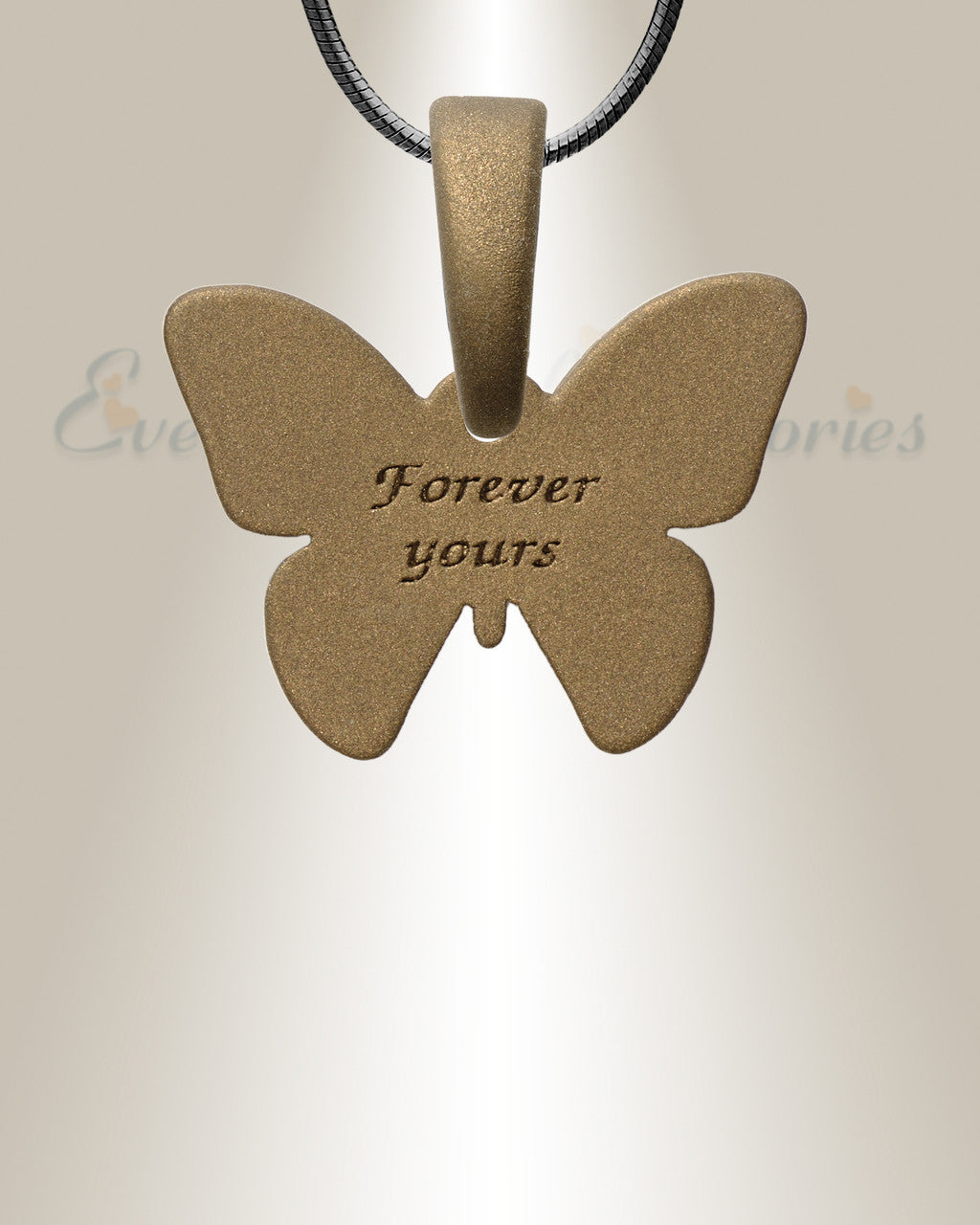 Lovable Butterfly Bronze Finish with Scarlet Cream Opal Resin Ash Resin Jewelry
