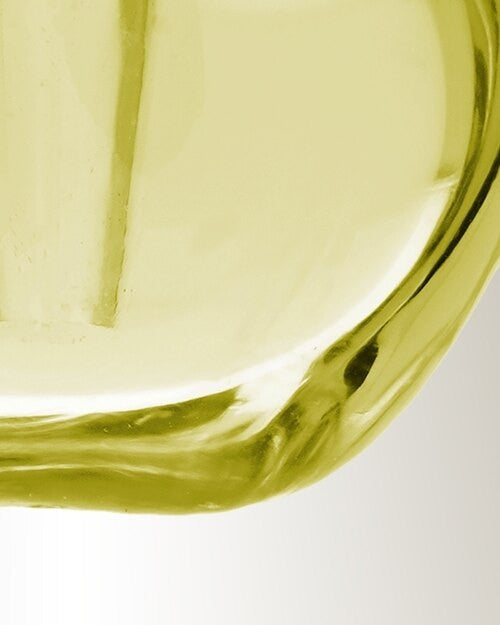 Glass Locket Yellow Passion Cremation Pendant