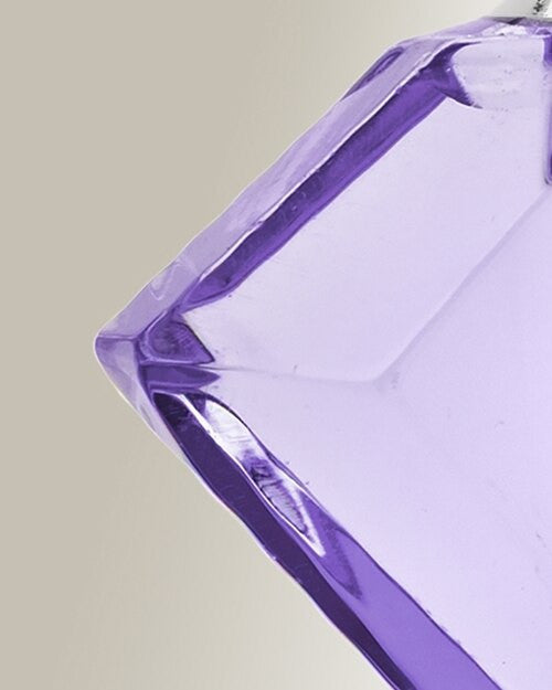 Glass Locket Violet Joy Necklace Urn