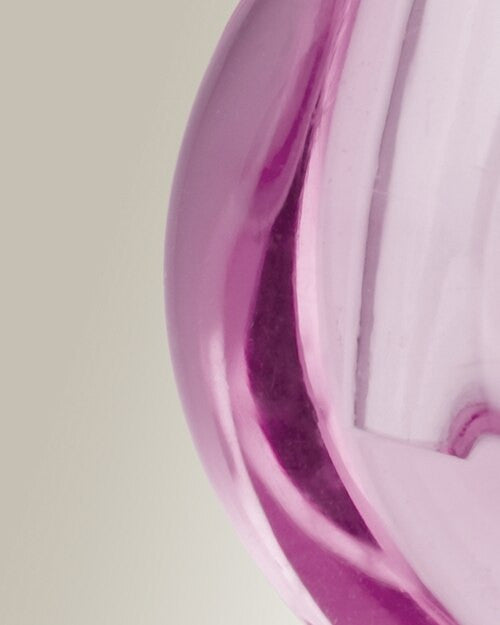 Glass Locket Pink Moon Ash Urn Keepsake