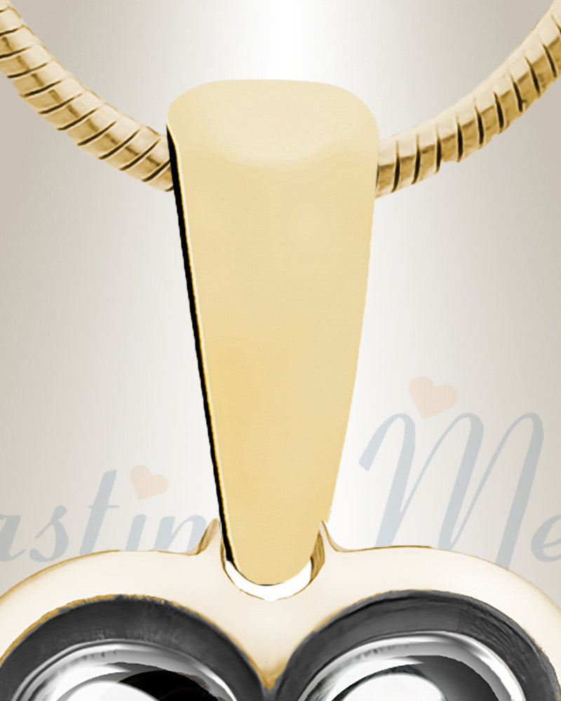 Simple Heart 14K Gold Picture Pendant