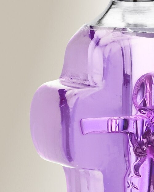 Glass Locket Violet Honorable Cross Urn Locket