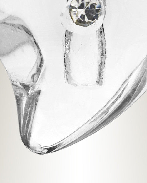 Glass Locket Clear Lovely Cremation Jewelry