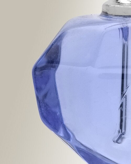 Glass Locket Blue Joyous Cremation Jewelry