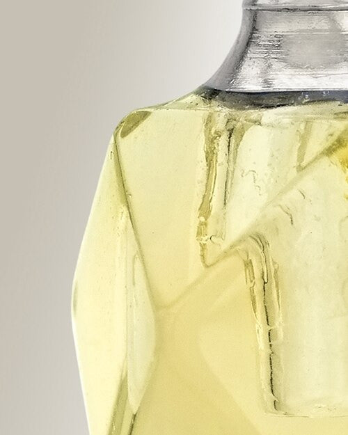 Glass Locket Yellow Cubix Cremation Jewelry