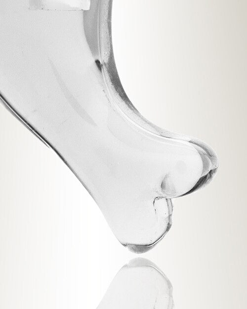 Glass Locket Clear Dolphin Cremation Jewelry