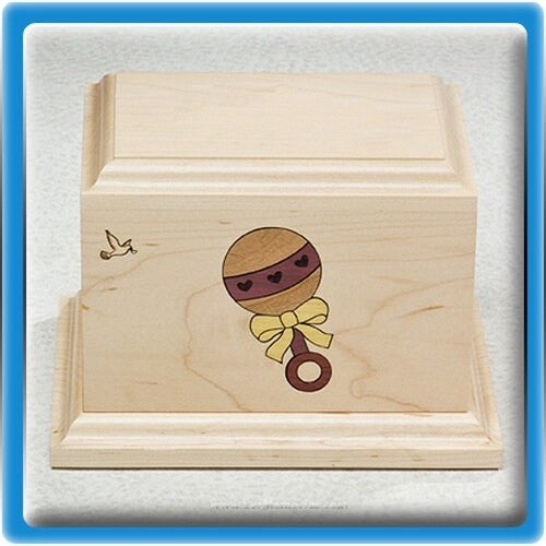 Baby Rattle Infant Urn