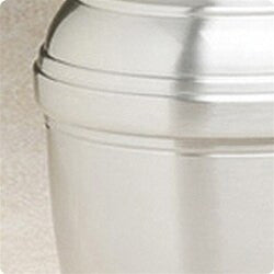 Silver Tranquil Pewter Urn