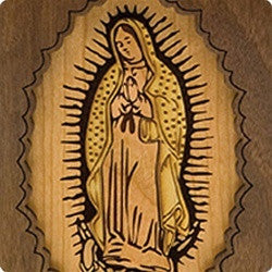 Our Lady Wood Urn