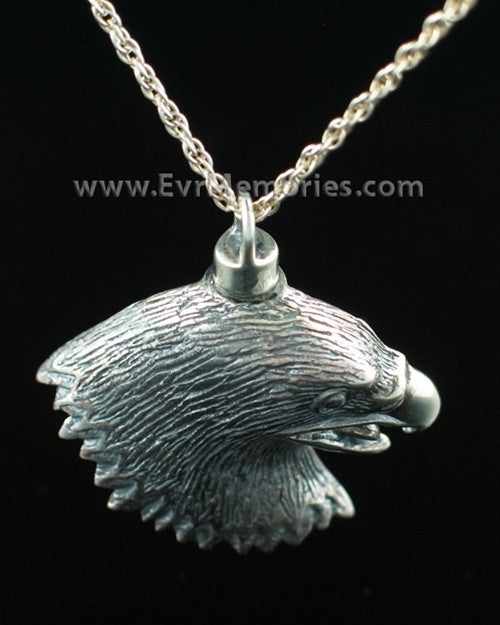 Eagle Cremation Urn Necklace