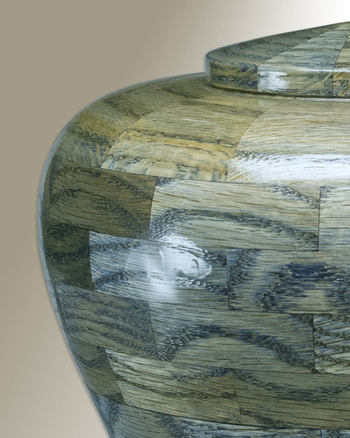 Large Lily Urn in Blue