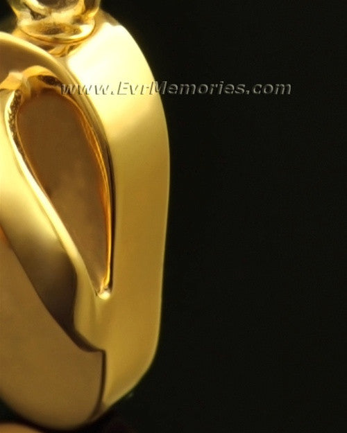 14K Gold Beach Jewelry Urn