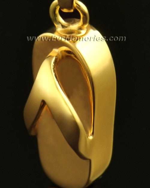 14K Gold Beach Jewelry Urn