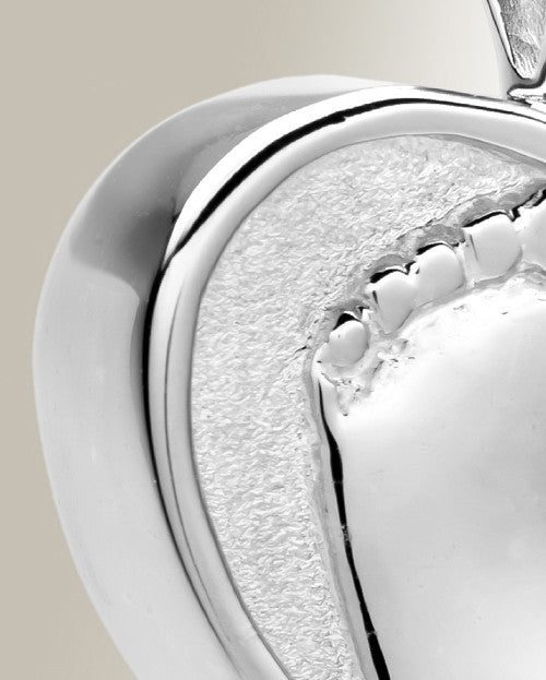 Sterling Silver Baby Heart Urn Jewelry