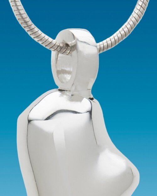 Silvery Bone Pet Memorial Jewelry