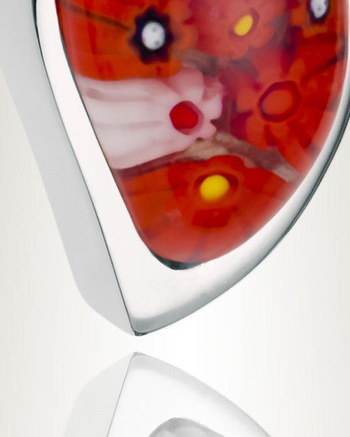 Remembrance Roses Leaf Cremation Locket