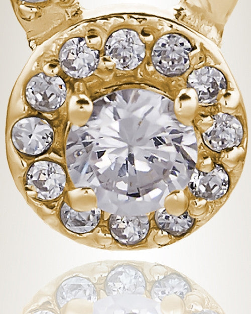 Gold Plated Simplicity Memorial Jewelry