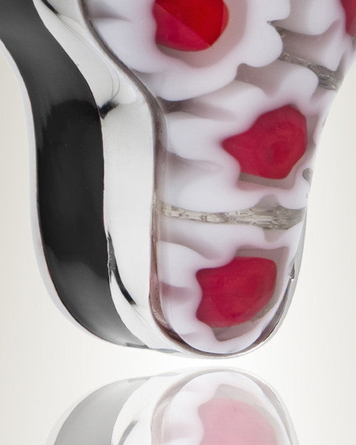 Black Obedient Cross Cremation Jewelry