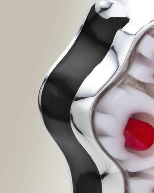 Black Obedient Cross Cremation Jewelry