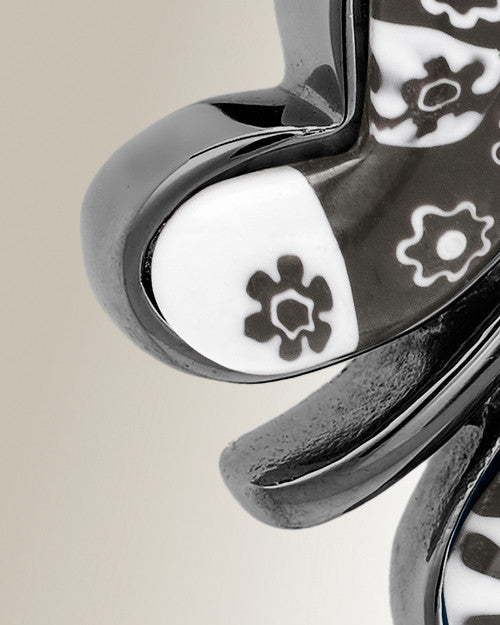 Black Plated Majestic Butterfly Cremation Jewelry