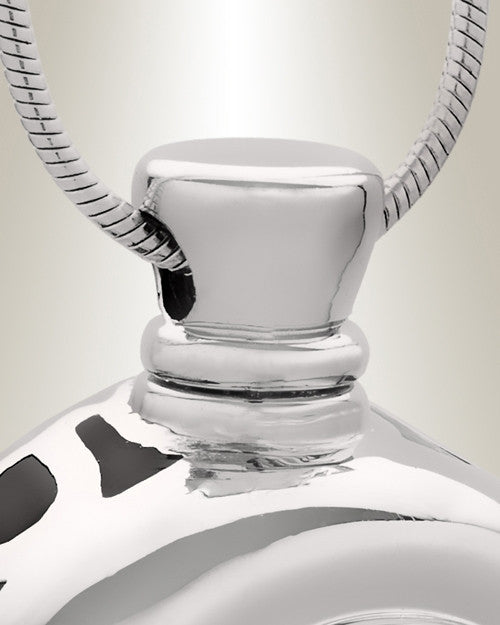 Gentle Round Cremation Jewelry